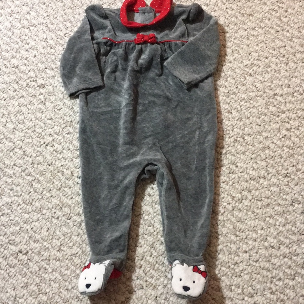 Velour one piece